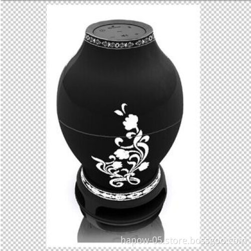 Private mold, mini Bluetooth speaker, ceramic vase audio subwoofer, supports TF card and FM radioNew